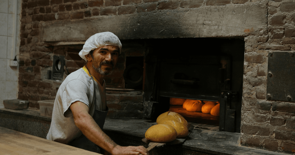 horno a lena panaderia pala