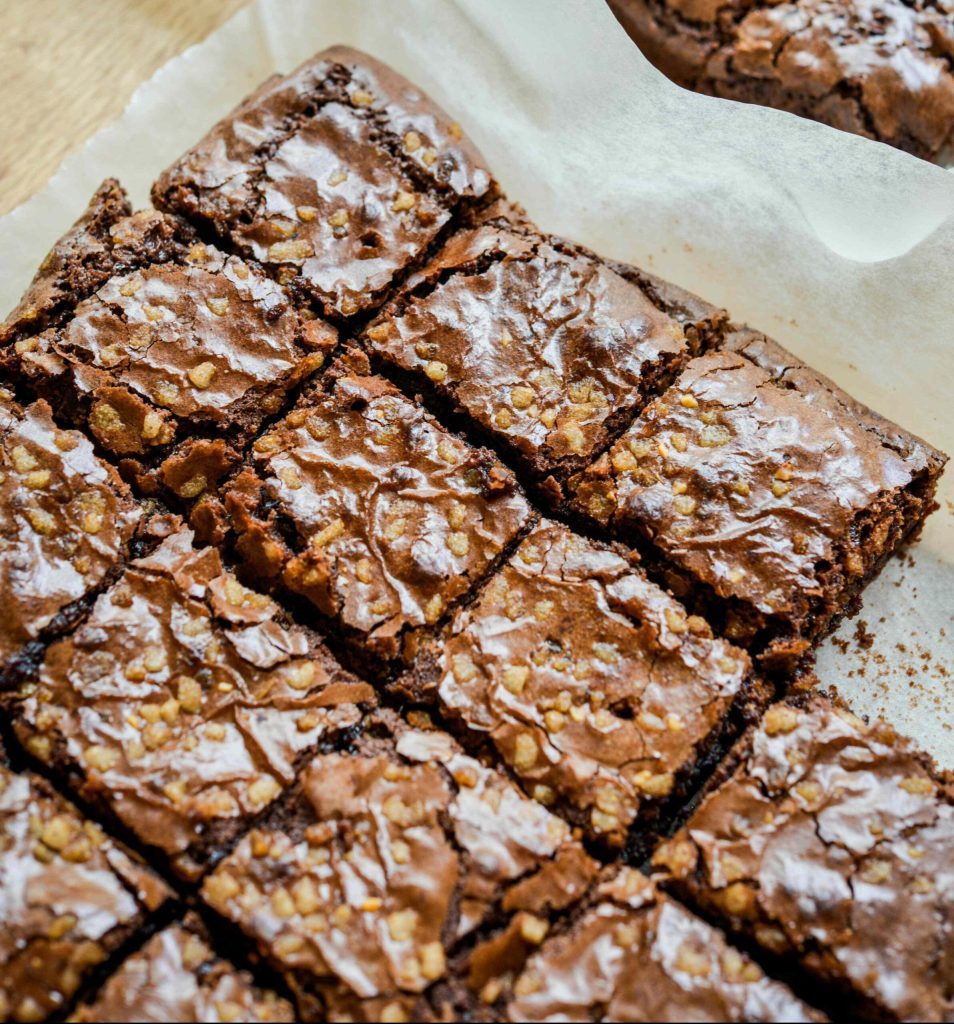 Brownies de Algarroba