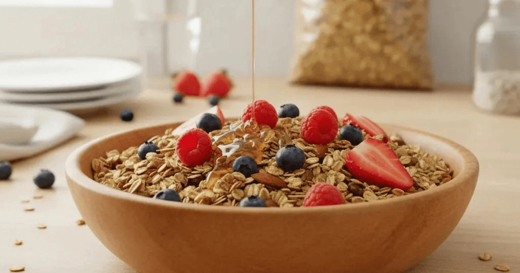 Snacks, granolas y productos de almacén